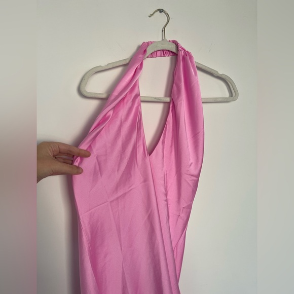 Show Me Your Mumu Jasmine Mini Pink Luxe Satin size Small S - Picture 4 of 7